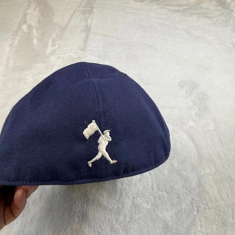 Field Of Dreams‎ Baseballism Fitted Hat Cap Mens Size 7 1/8 Navy Blue Movie